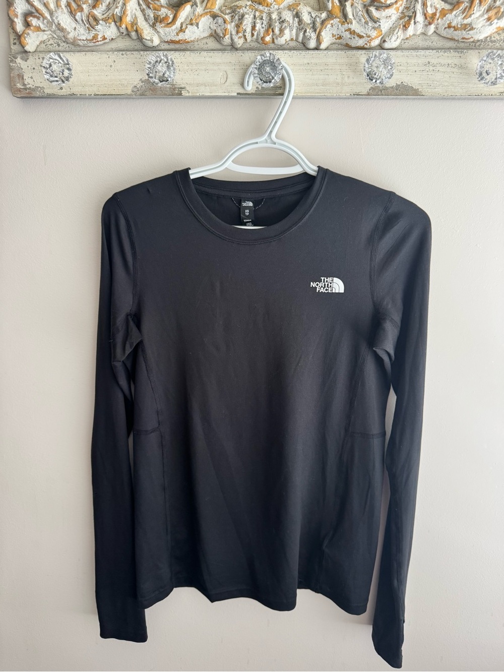 The North Face Black Long-Sleeve Crew Performance Top